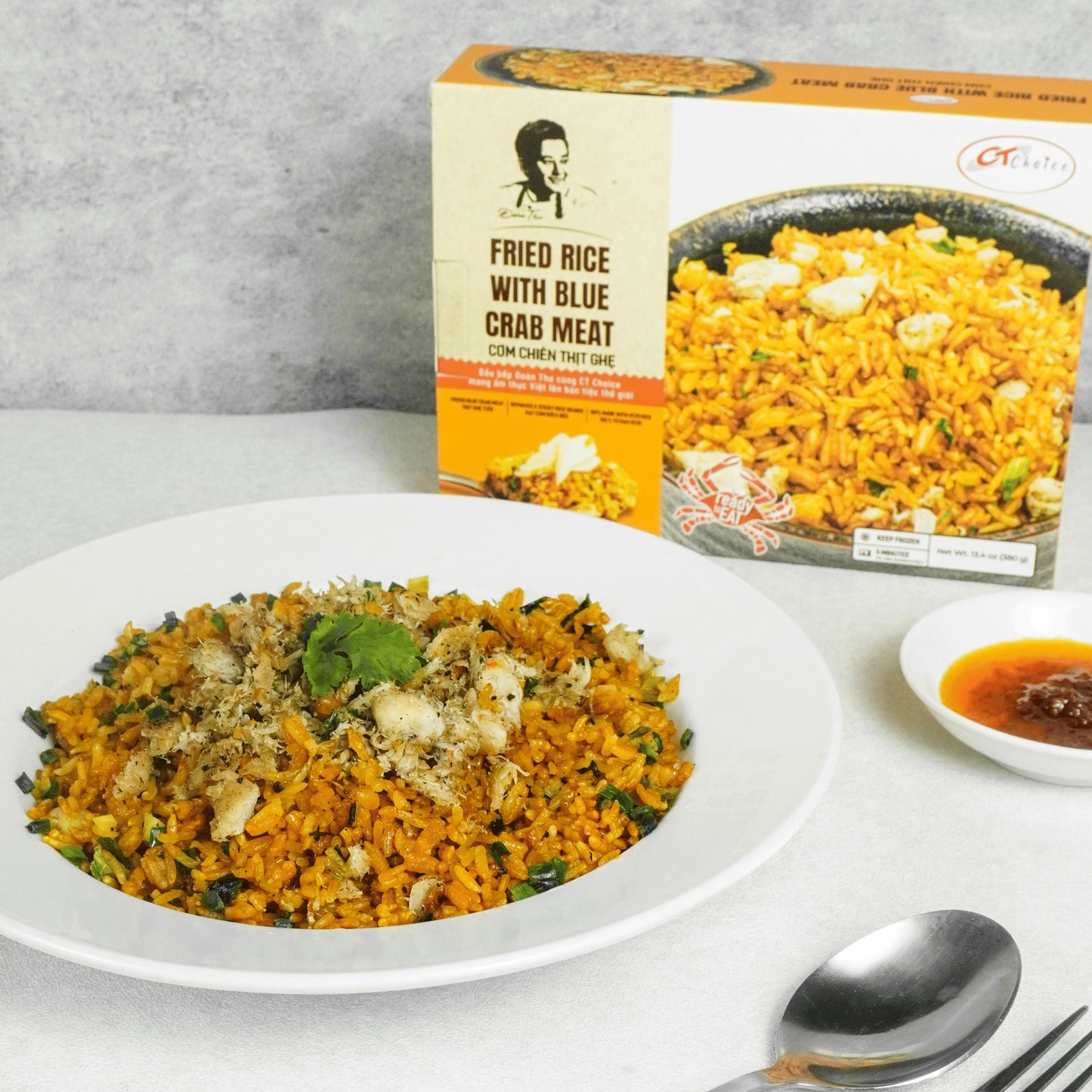 Cơm Chiên Thịt Ghẹ | Fried Rice With Blue Crab Meat