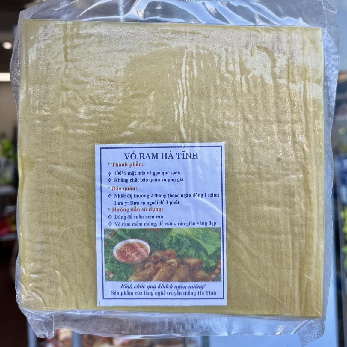 Vỏ Ram Hà Tĩnh | Ha Tinh Special Rice Paper