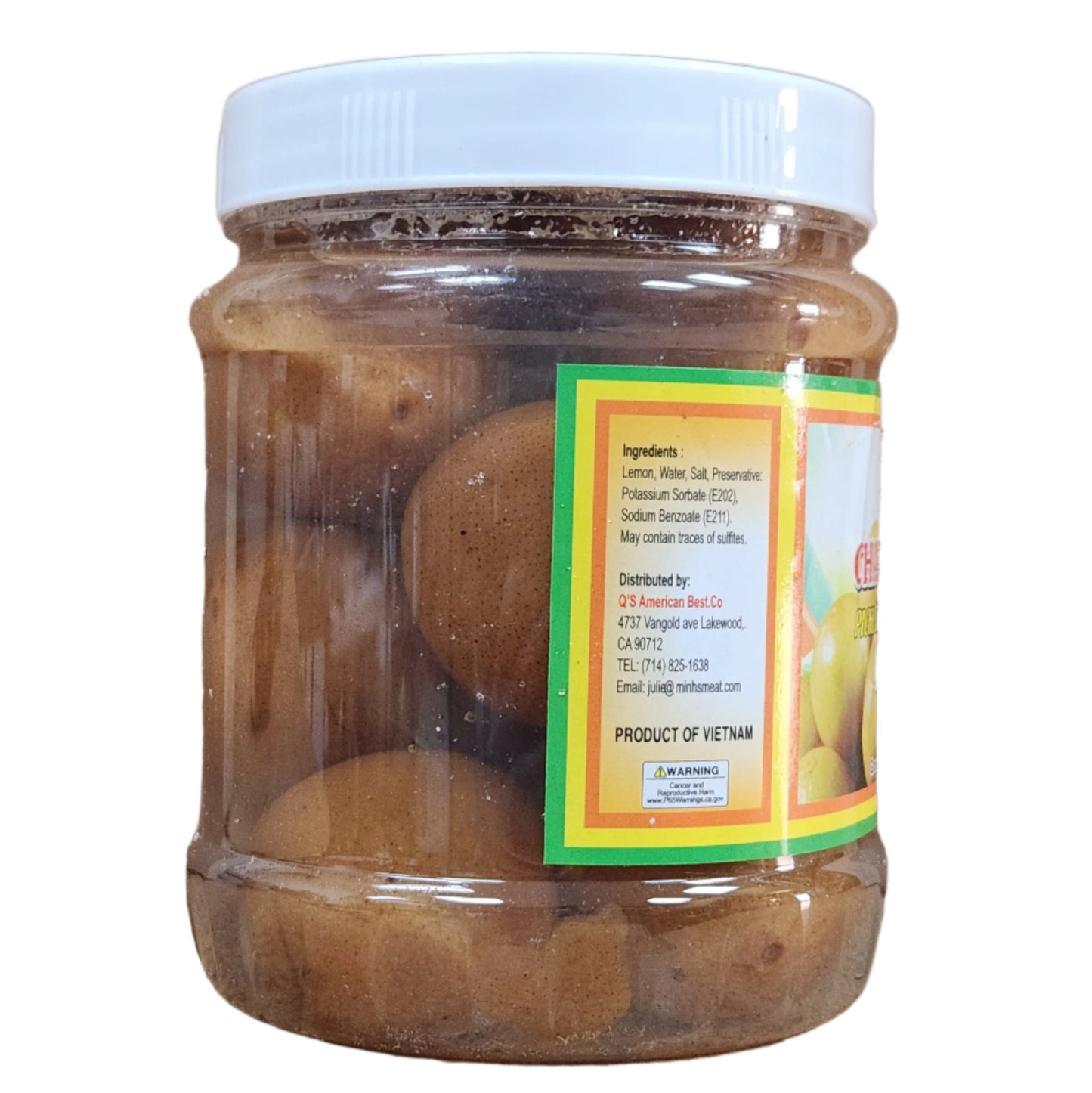 Chanh Muối | Pickled Lemon In Brine