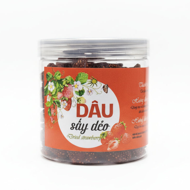 Dâu Sấy Dẻo | Soft Dried Strawberry