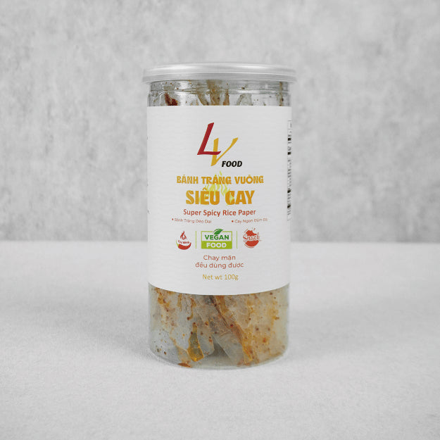 Bánh Tráng Vuông Siêu Cay | Super Spicy Rice Paper