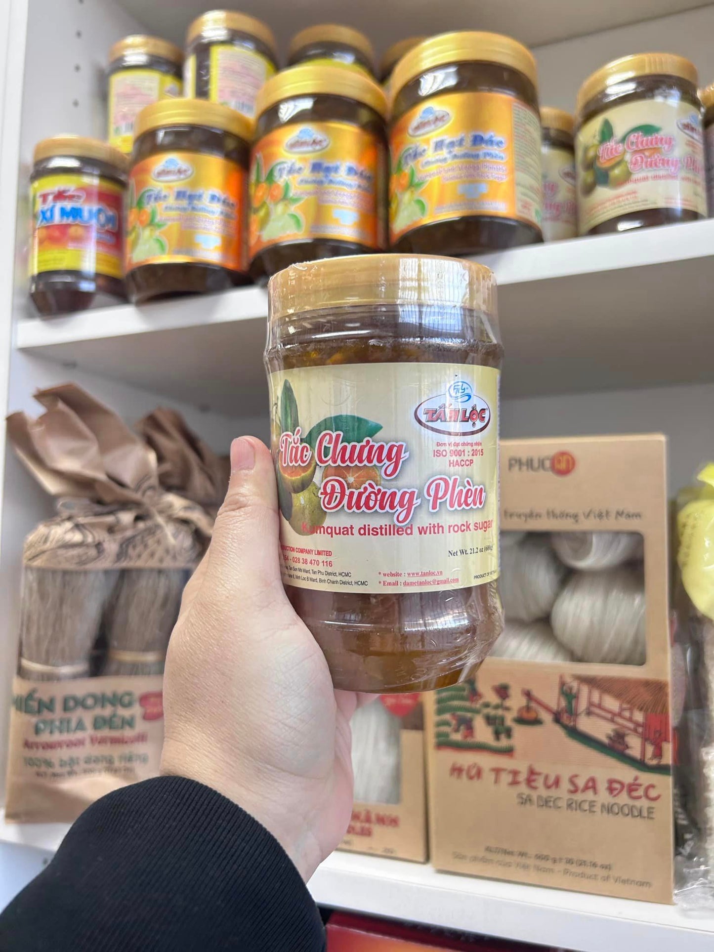 Tắc Chưng Đường Phèn | TAN LOC Kumquat With Rock Sugar