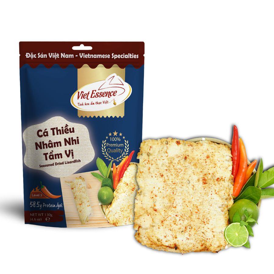Viet Essence Cá Thiều Nhâm Nhi Tẩm Vị | Seasoned Snackable Dried Lizardfish