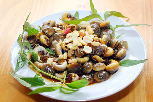Ốc Mỡ | Cooked Whole Grease Snail