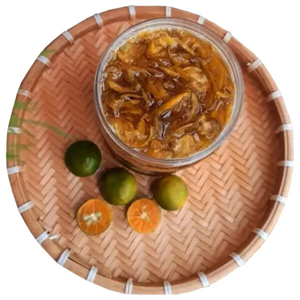 Tắc Chưng Đường Phèn | TAN LOC Kumquat With Rock Sugar