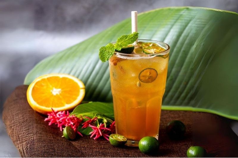Trà Tắc Xí Muội | Frozen Salted Dried Apricot & Kumquat Tea