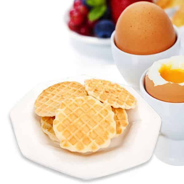 Bánh Xốp Bơ Trứng Giòn | Karo Crispy Butter Waffles