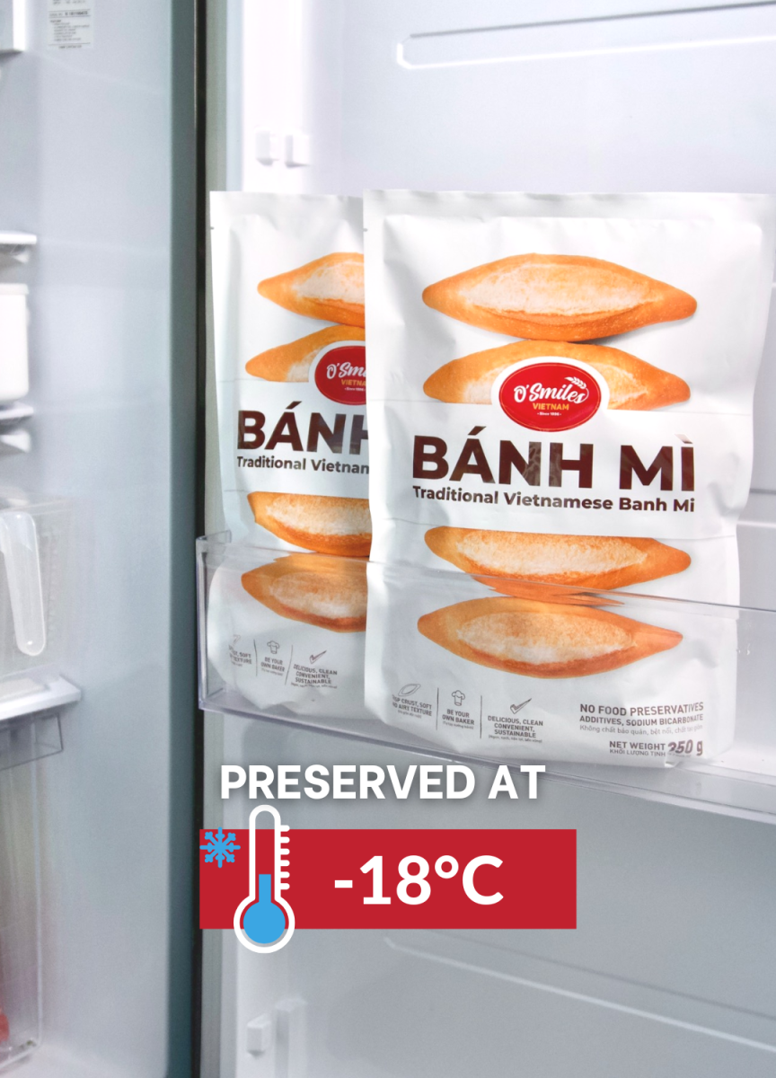 Bánh Mì Việt Nam O'Smiles | O'Smiles Frozen Bread