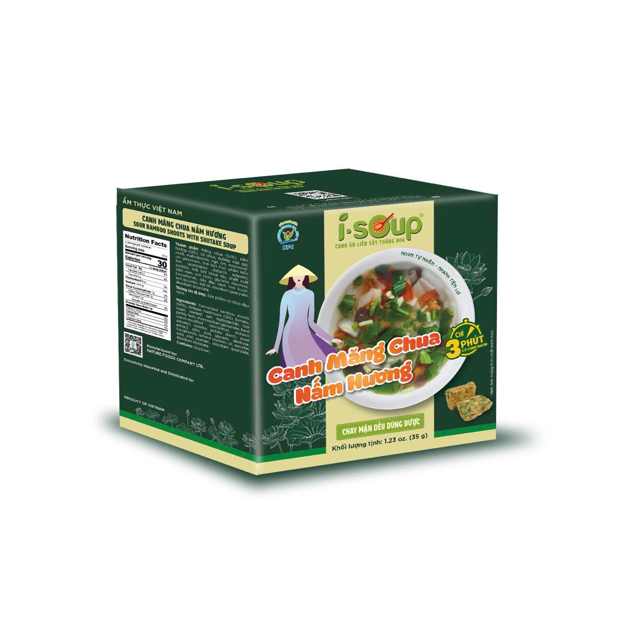I Soup Chay | Freeze Dried Soup Block