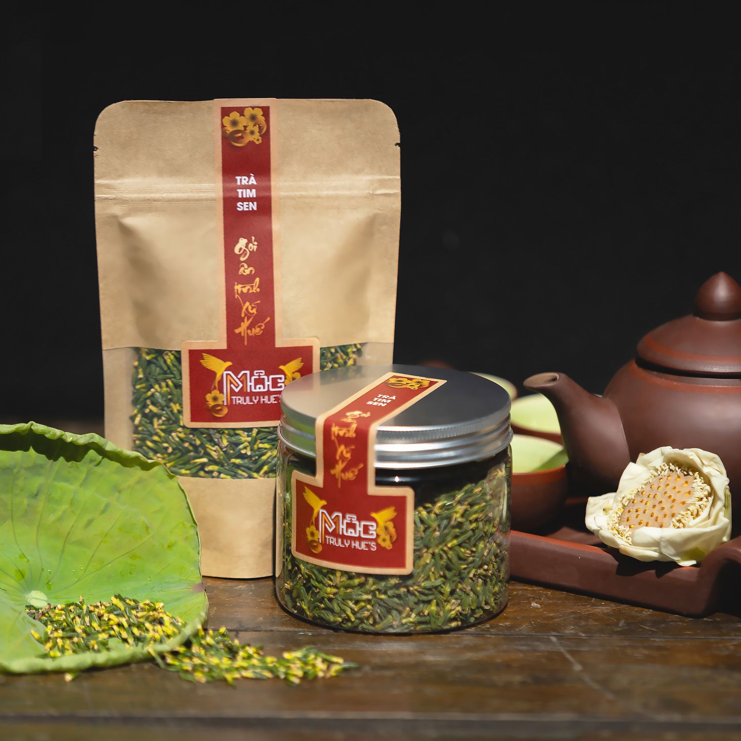 Trà Tim Sen | Lotus Embryo Tea