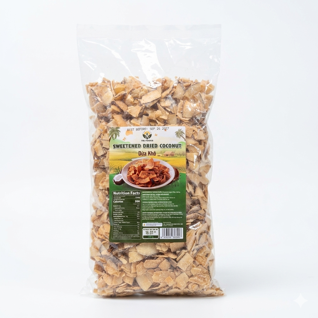Dừa Khô | Sweetened Dried Coconut