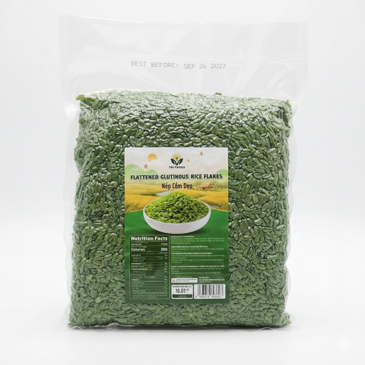 Nếp Cốm Dẹp | Flattened Glutinous Rice Flakes