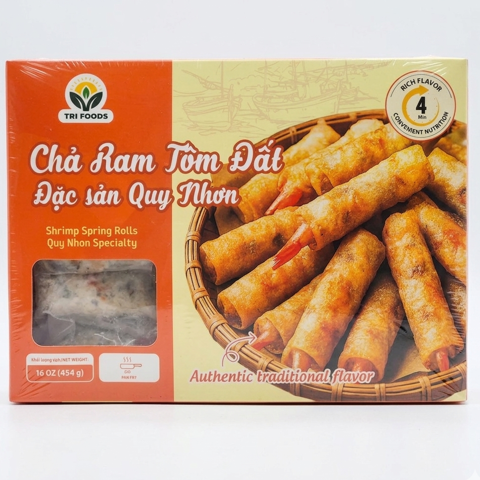 Chả Ram Tôm Đất Quy Nhơn | Shrimp Spring Rolls