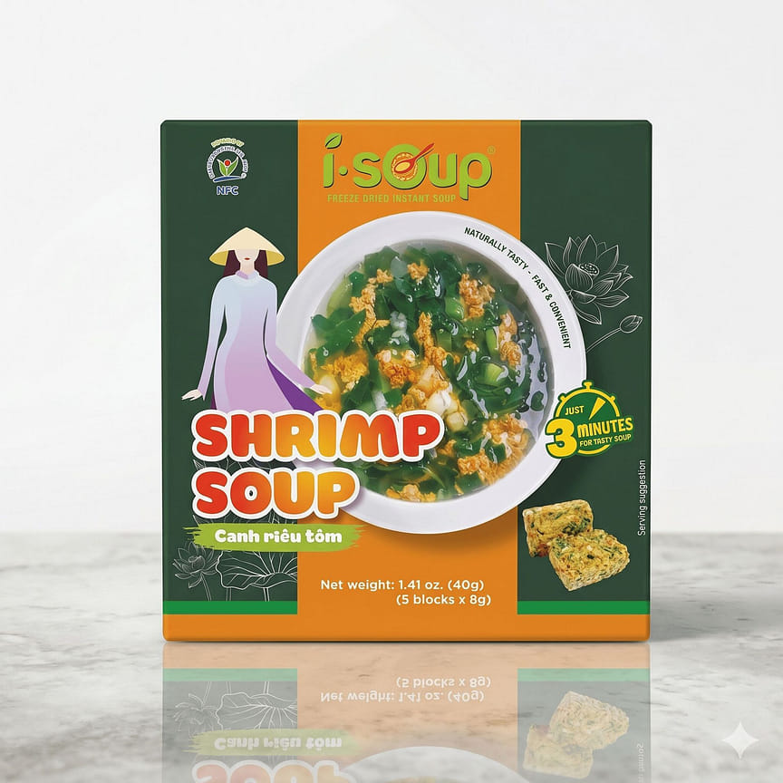 I Soup Mặn | Freeze Dried Soup Block