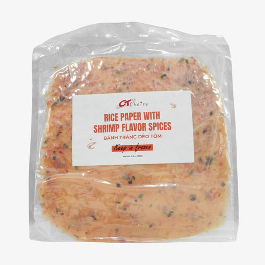 Bánh Tráng Dẻo Tôm | Rice Paper with Shrimp Spices