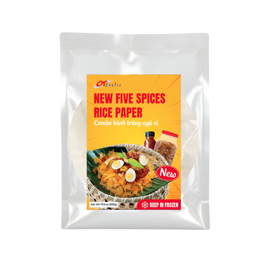 Combo Bánh Tráng Ngũ Vị | New Five Spices Rice Paper