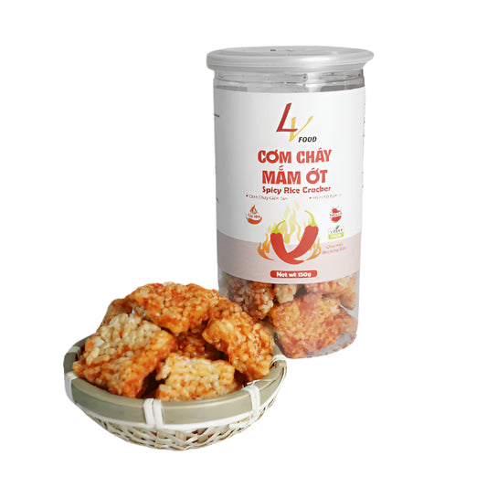Cơm Cháy Mắm Ớt | Spicy Rice Cracker