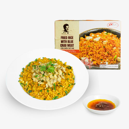 Cơm Chiên Thịt Ghẹ | Fried Rice With Blue Crab Meat