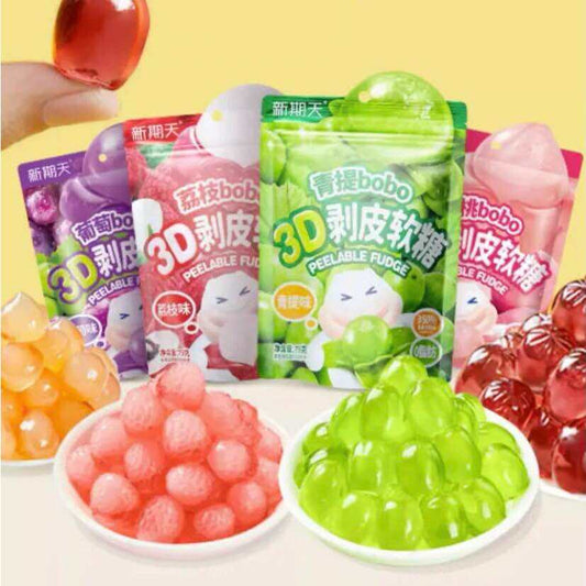 Kẹo Dẻo Bobo | Fruit Peelable Gummy Candy