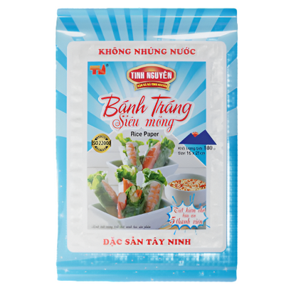 Bánh Tráng Siêu Mỏng Tinh Nguyên | No-Soak Rice Paper