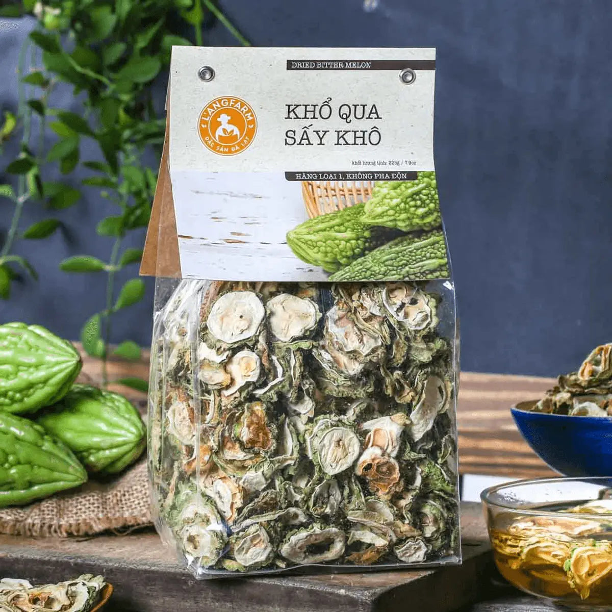 Trà Khổ Qua Sấy Khô | Dehydrated Bitter Melon Herbal Tea