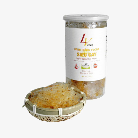 Bánh Tráng Vuông Siêu Cay | Super Spicy Rice Paper