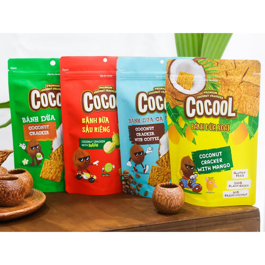 Bánh Dừa | Coconut Crackers
