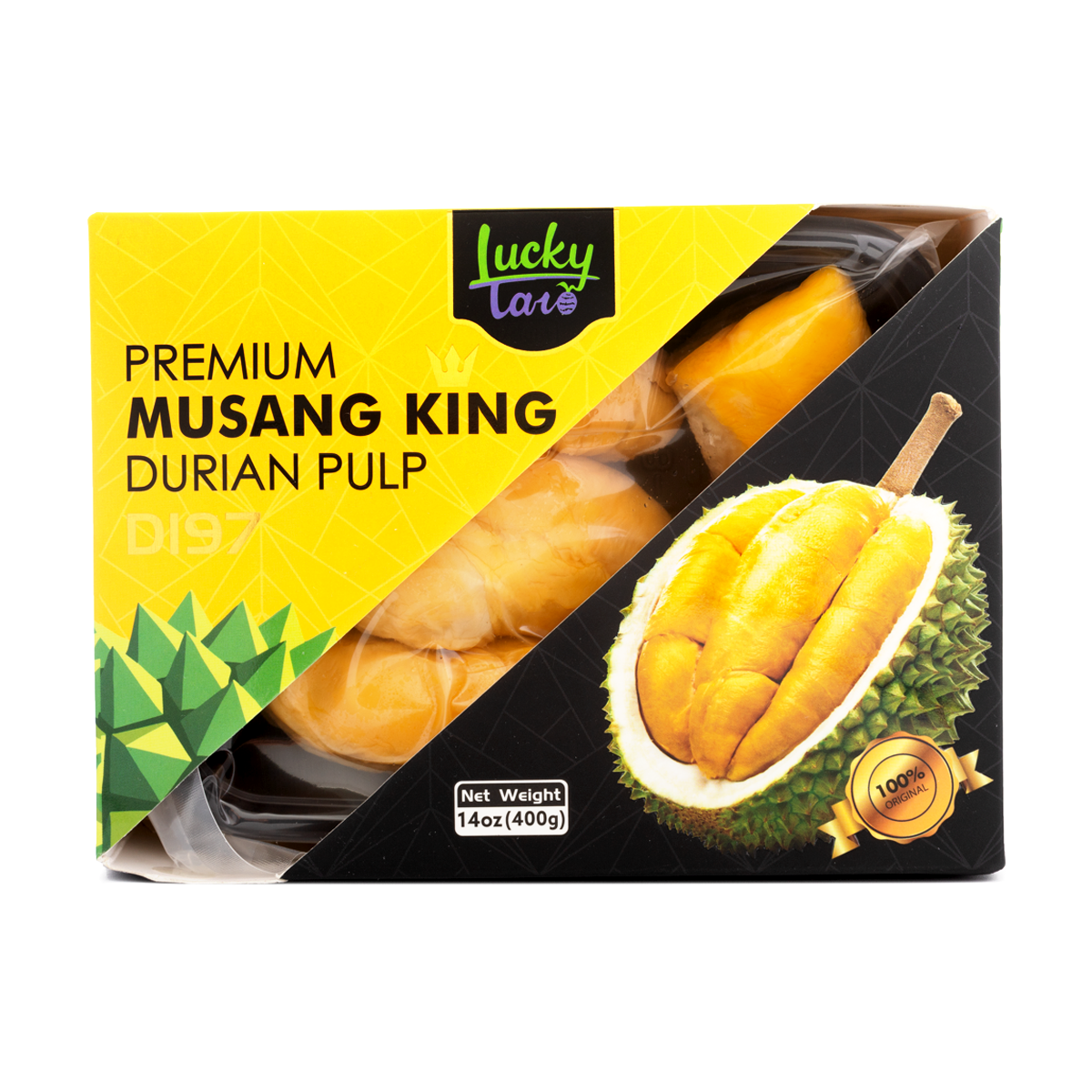 Sầu Riêng Hộp Musang King | Frozen Musang King Durian Pulp