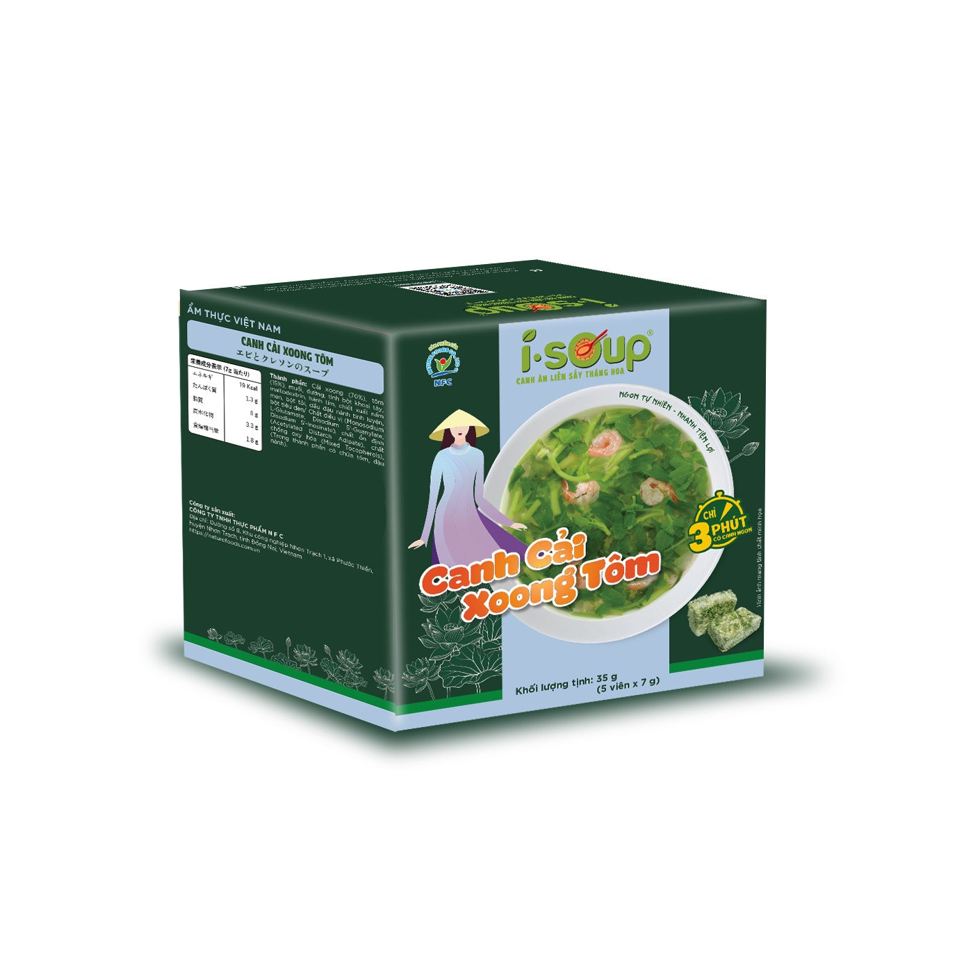 I Soup Mặn | Freeze Dried Soup Block