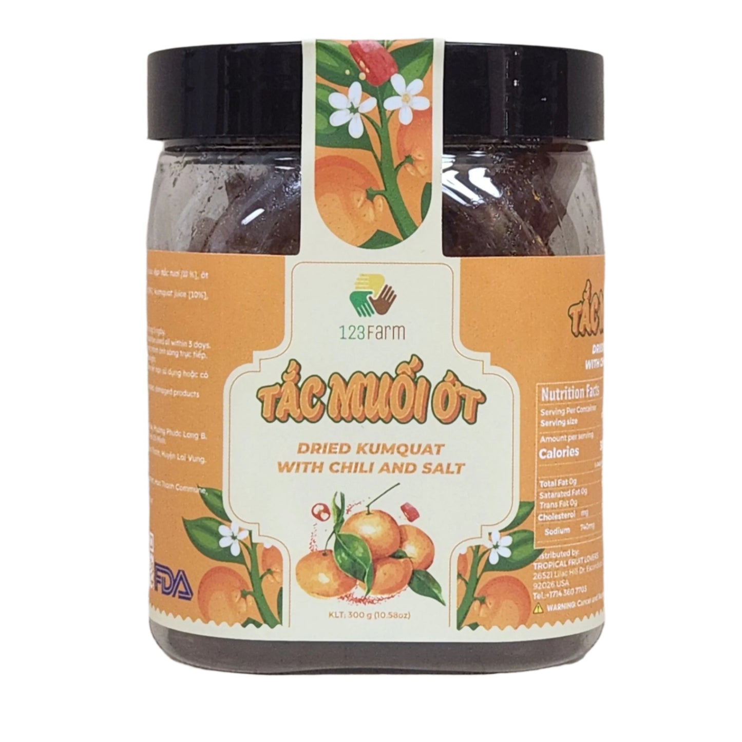 Tắc Muối Ớt | Dried Kumquat with Chili and Salt