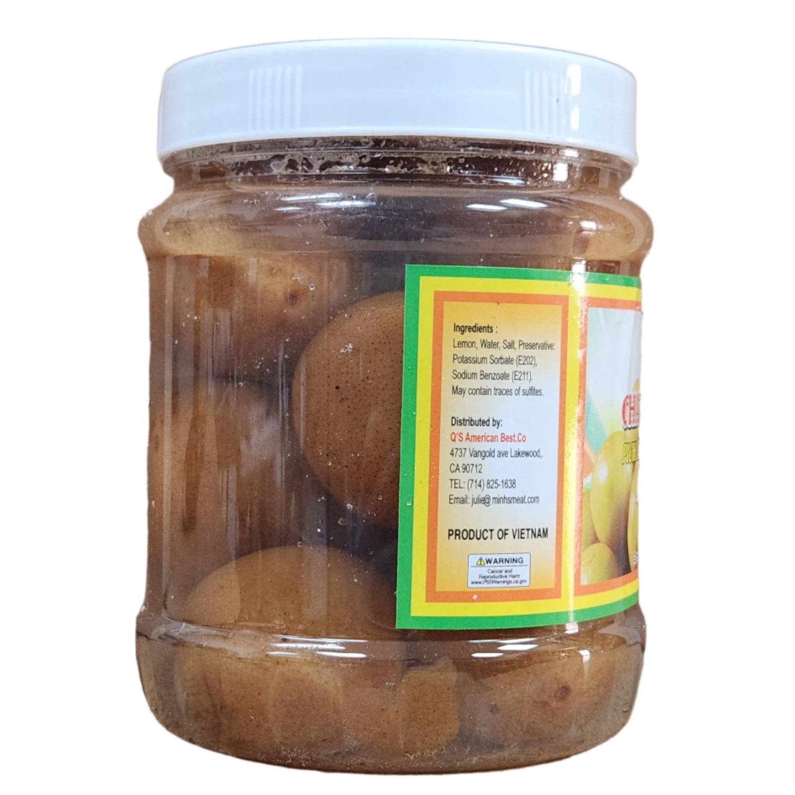 Chanh Muối | Pickled Lemon In Brine