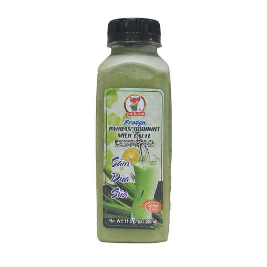 Sâm Dứa Sữa Dừa | Frozen Pandan Coconut Milk Latte