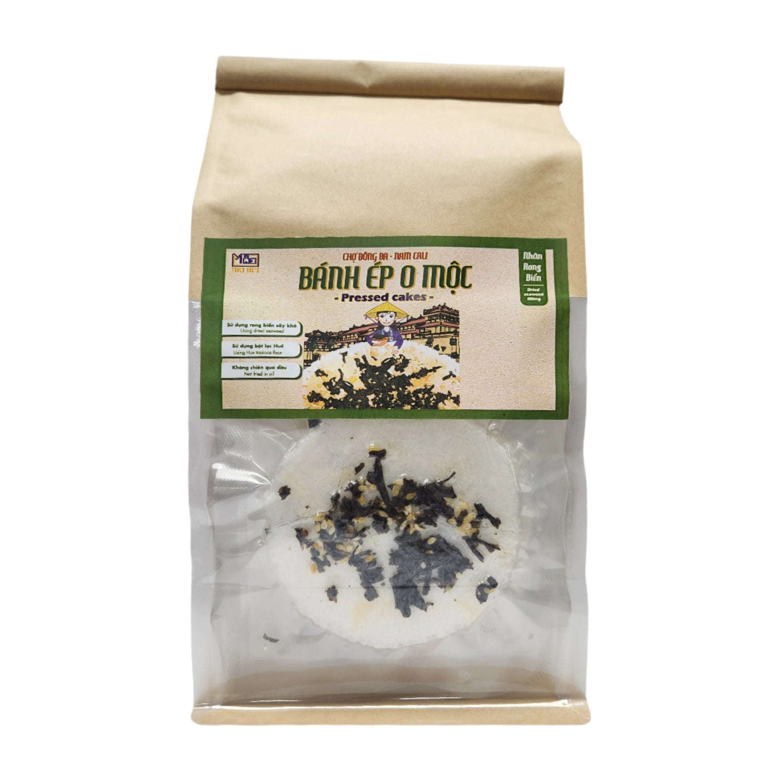 Bánh Ép O Mộc-Rong Biển | Pressed Cakes-Seaweed - Mua 1 Tặng 1
