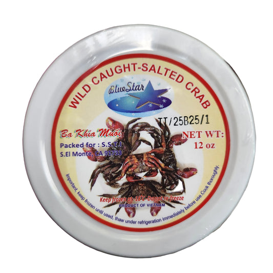 Ba Khía Muối | Wild Caught-Salted Crab