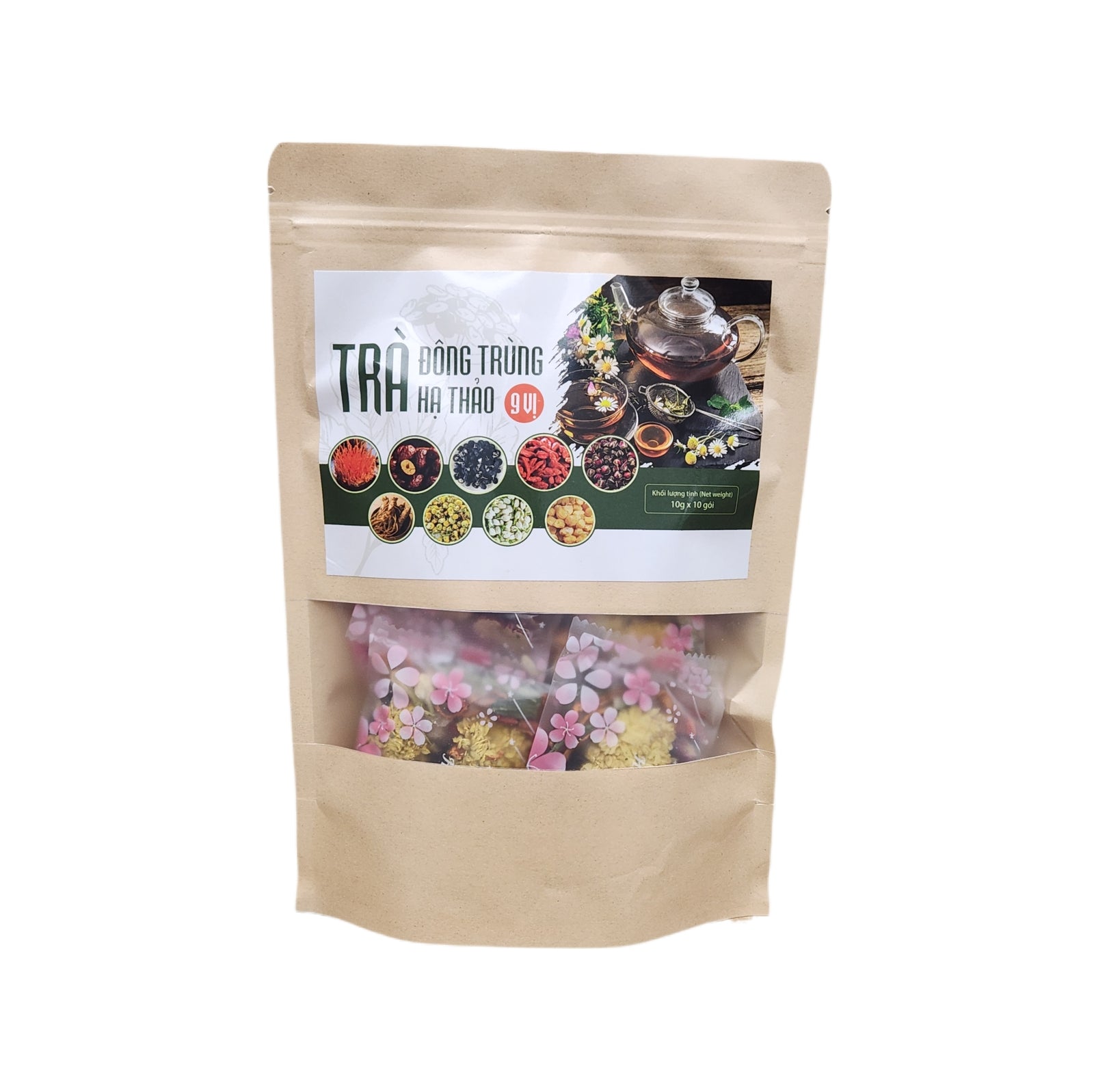 Trà Đông Trùng Hạ Thảo 9 Vị | Cordyceps Beauty Nourishing Tea