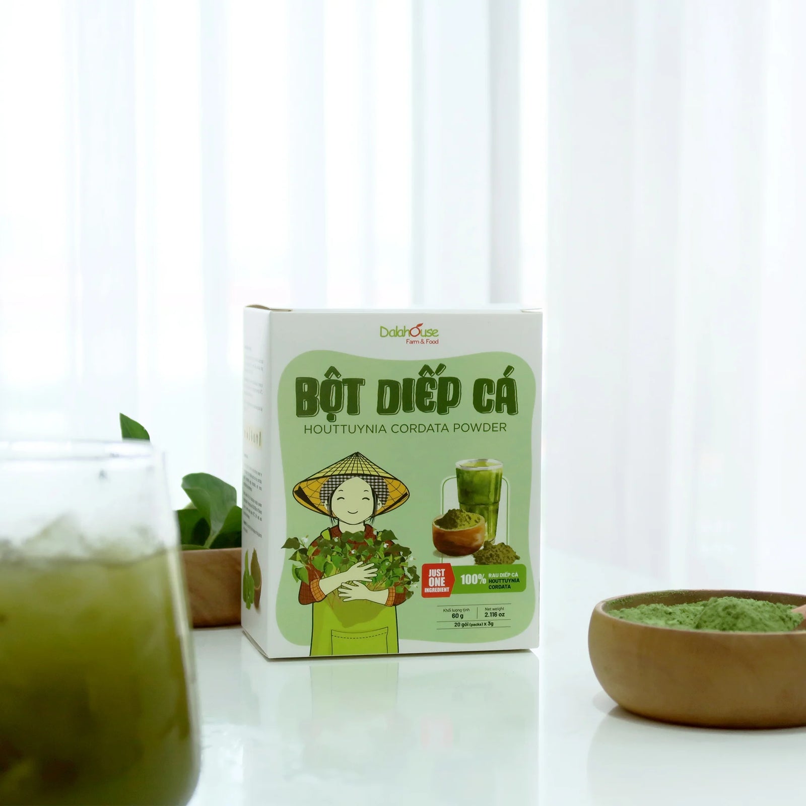 Bột Diếp Cá | Houttuynia Cordata Powder
