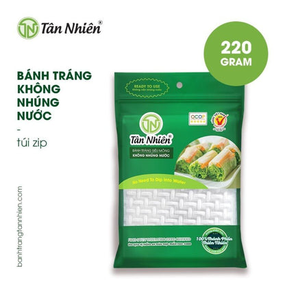 Bánh Tráng Siêu Mỏng Tân Nhiên | Thin Rice Paper ( No Dip in to Water)