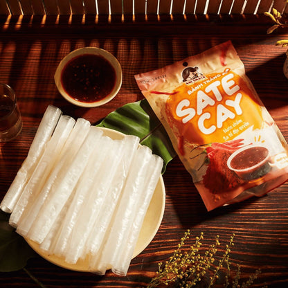 Bánh Tráng Sa Tế Cay | Spicy Satay Mixed Rice Paper