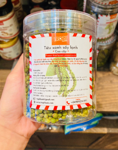 Tiêu Xanh Sấy Lạnh | Freeze Dried Green Peppercorns