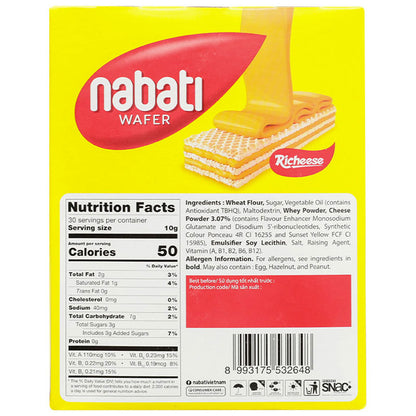 Bánh Kem Xốp Phô Mai | Nabati Cheese Wafer