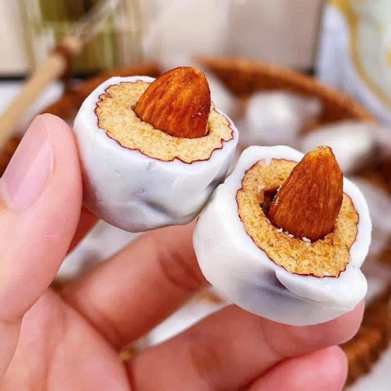 Kẹo Sữa Lạc Đà Bọc Táo Đỏ Hạnh Nhân | Jujube Candy with Camel Milk & Almond