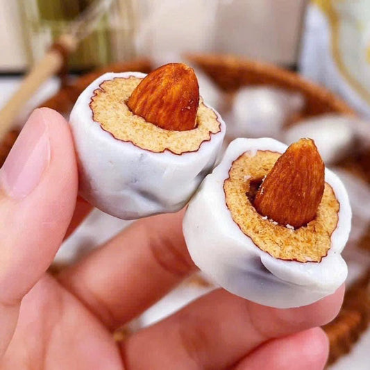 Kẹo Sữa Lạc Đà Bọc Táo Đỏ Hạnh Nhân | Jujube Candy with Camel Milk & Almond