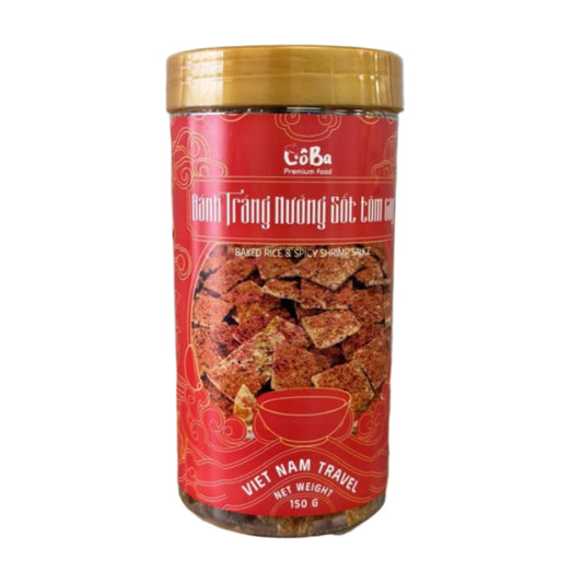 Bánh Tráng Nướng Sốt Tôm Cay Cô Ba | Baked Rice Cracker with Spicy Shrimp Sauce
