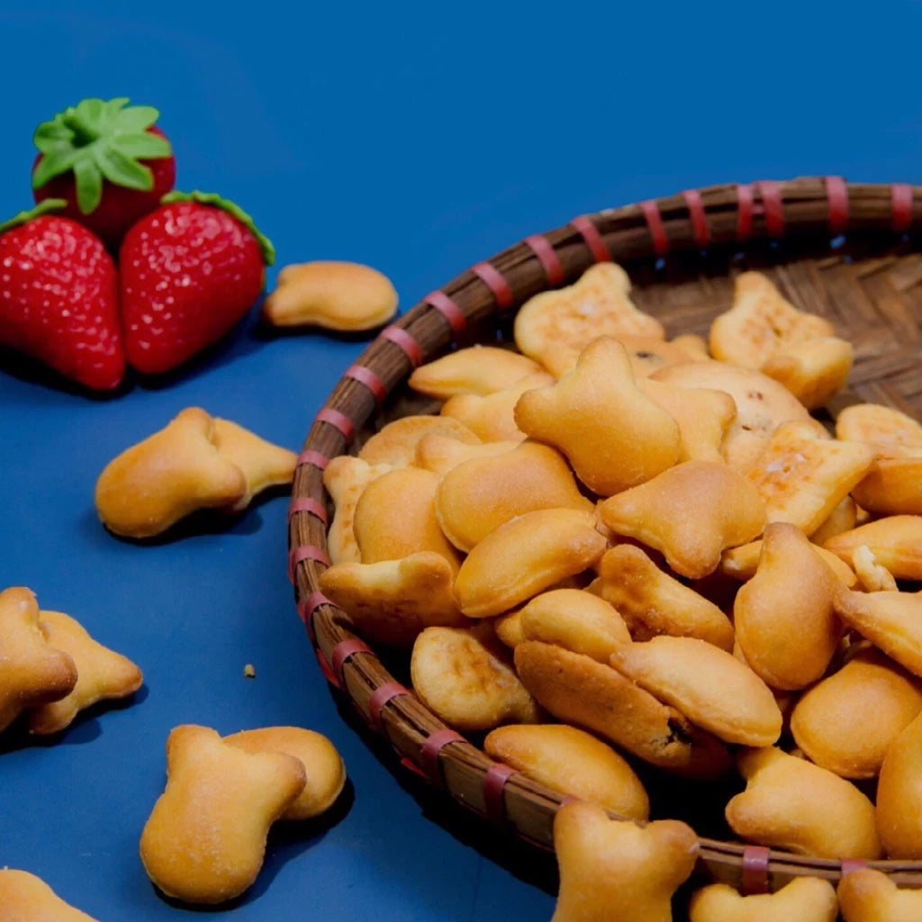 Bánh Gấu Nhân Kem | Bear Cream Filled Biscuits
