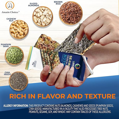 Rong Biển Kẹp Hạt | Seaweed Crunch with Nuts