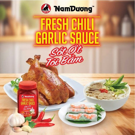 Sốt Ớt Tỏi Bằm Nam Dương | Nam Duong Fresh Chilli Garlic Sauce