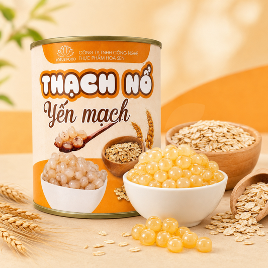 Thạch Nổ Yến Mạch | Oatmeal Popping Jelly