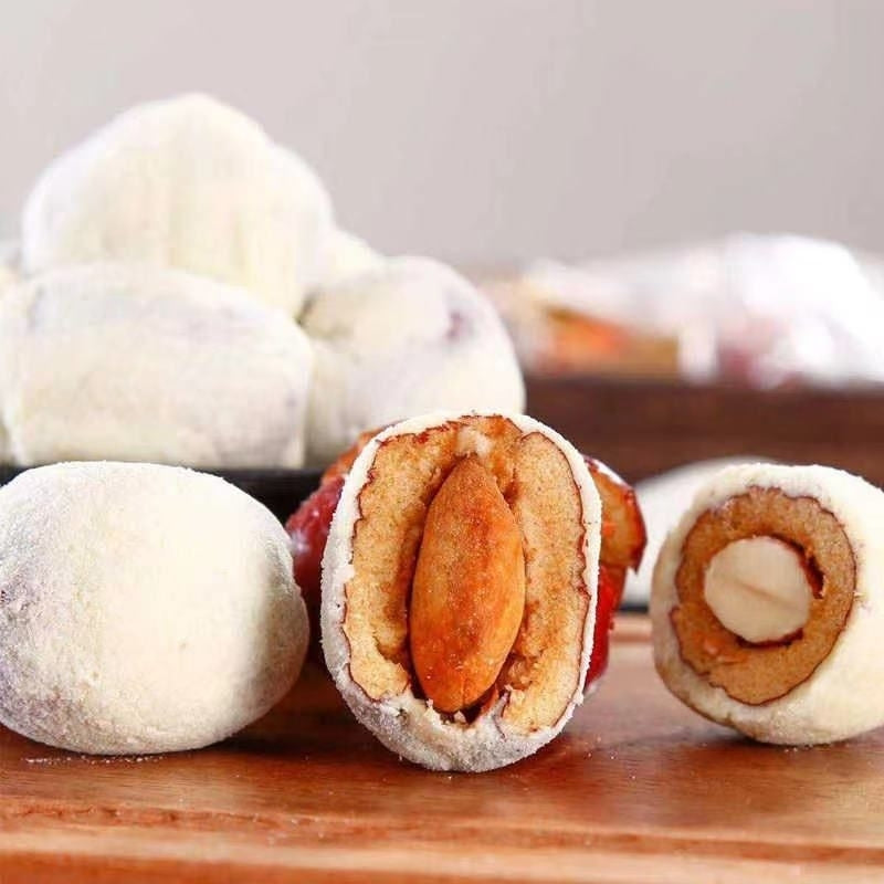 Kẹo Sữa Lạc Đà Bọc Táo Đỏ Hạnh Nhân | Jujube Candy with Camel Milk & Almond
