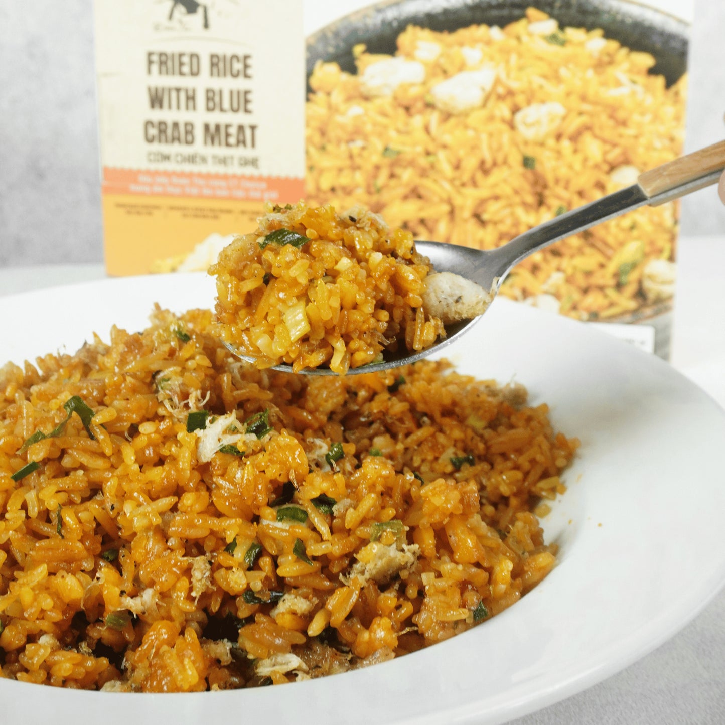 Cơm Chiên Thịt Ghẹ | Fried Rice With Blue Crab Meat