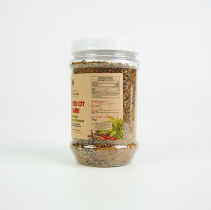 Muối Tiêu Ớt Rau Răm | Chili Pepper Salt with Vietnamese Coriander
